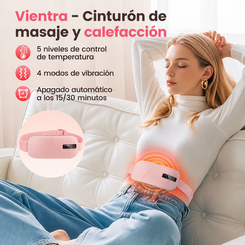 Vientra Cinturón de masaje y calefacción para la menstruación